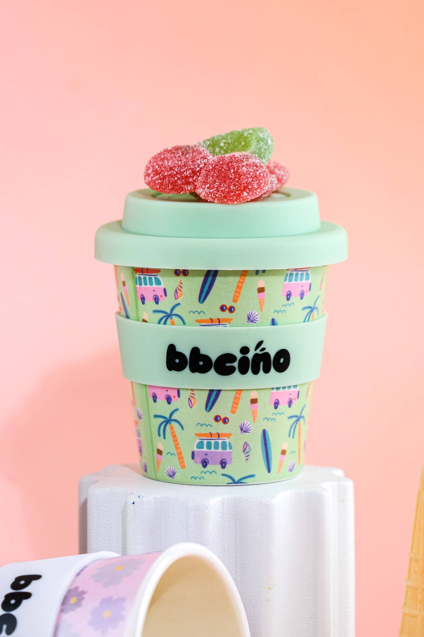 Beach Bums Babycino Cup - 120ml (STRAW INCLUDED)