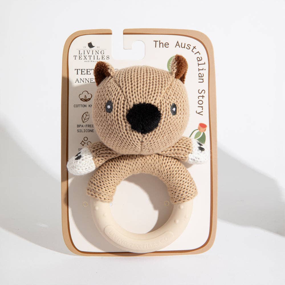 Wombat Rattle & Teether
