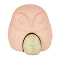 Family Nesting Owl Ornament – Bisque (11cm)