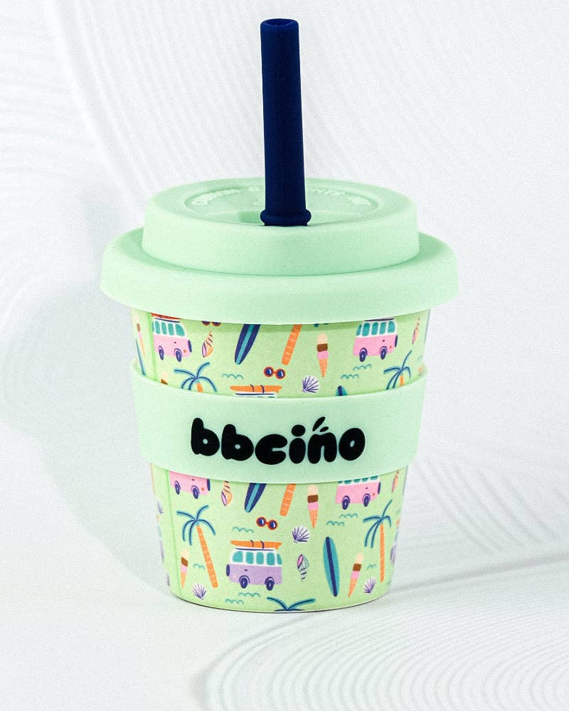 Beach Bums Babycino Cup - 120ml (STRAW INCLUDED)