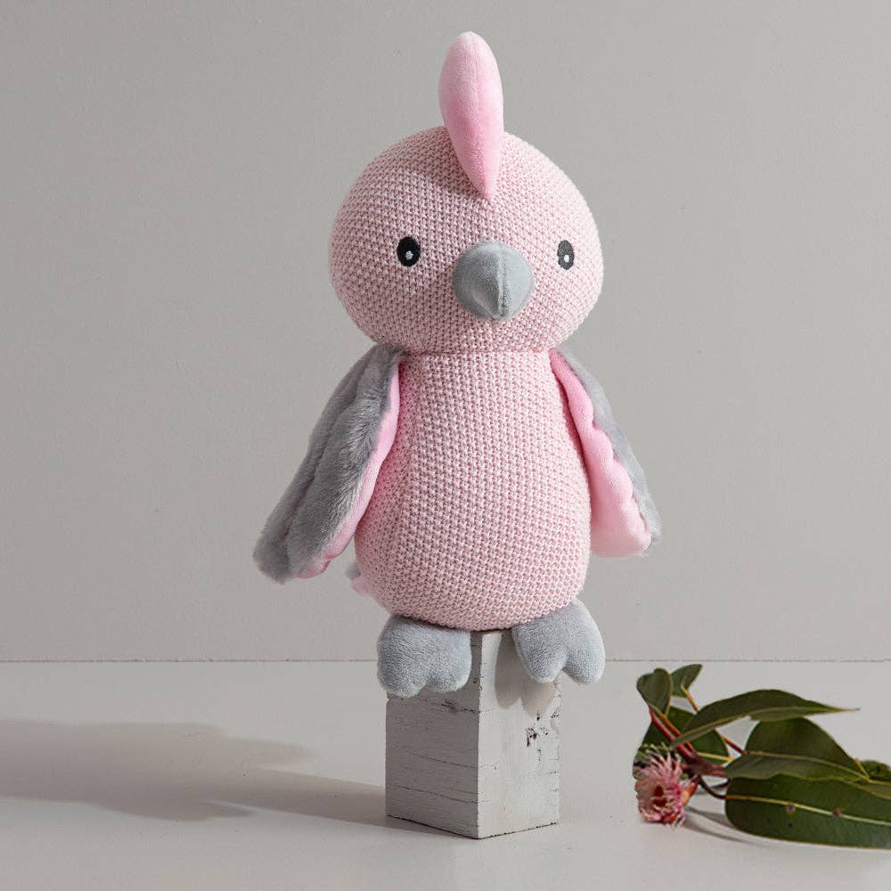 Knitted Toy - Gary the Galah