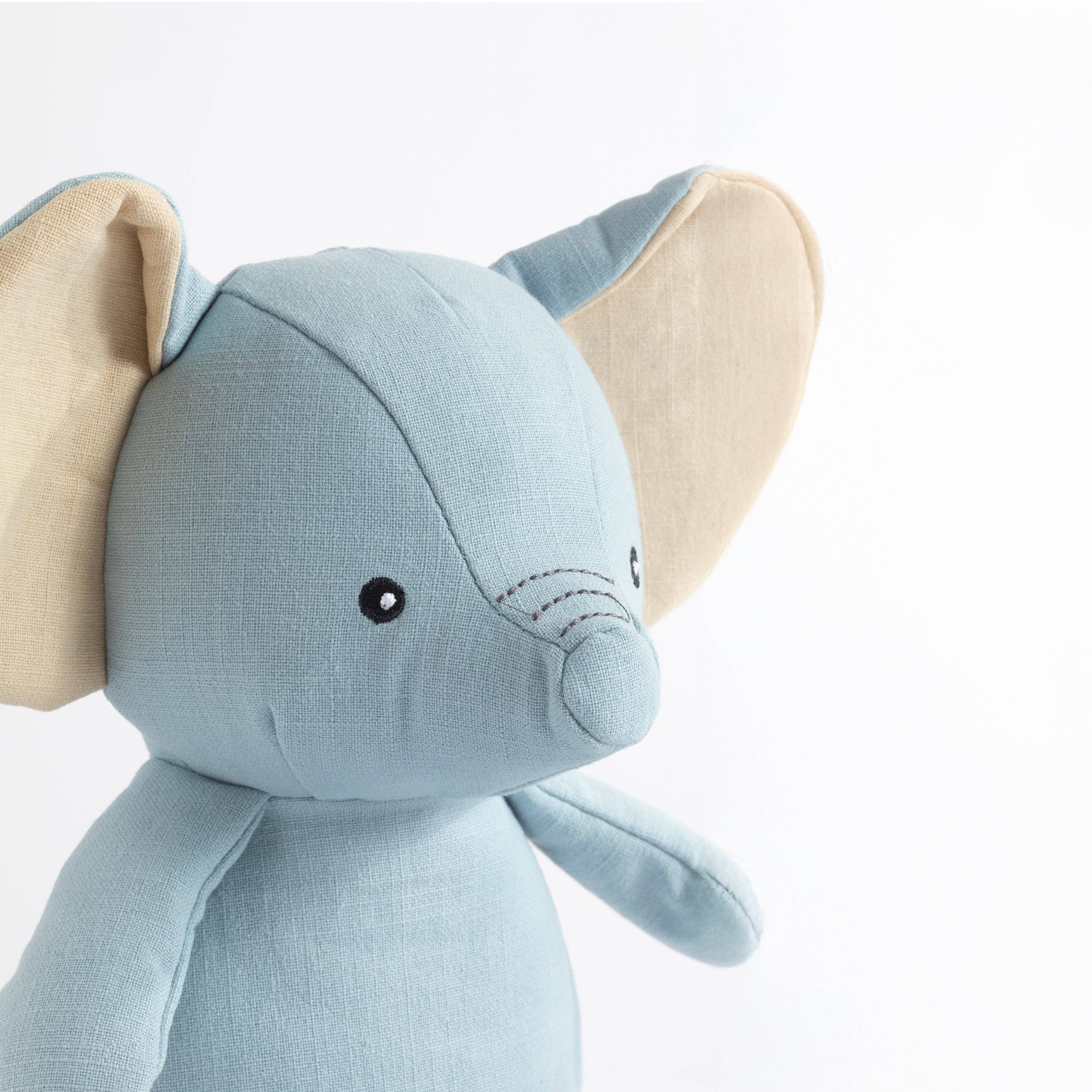 Linen Animal - Eddie the Elephant - Large