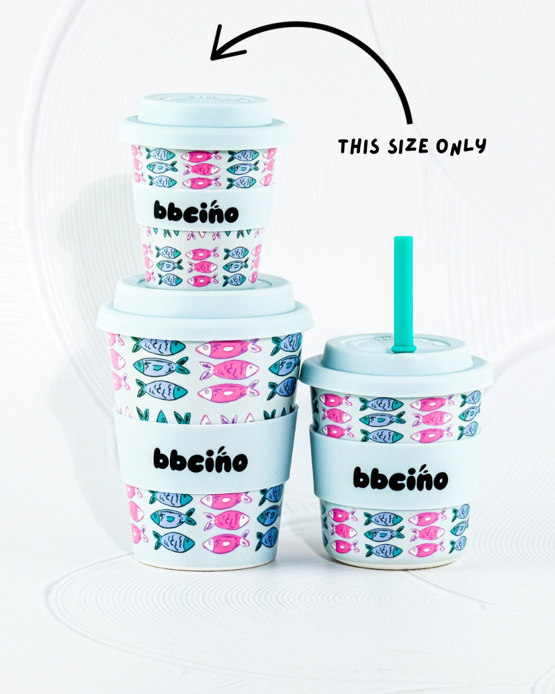 Catch of The Day Babycino Cup - 120ml (STRAW INCLUDED)