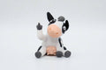 Cow Middle Finger Figurine – Funny Sarcastic Cow Gift