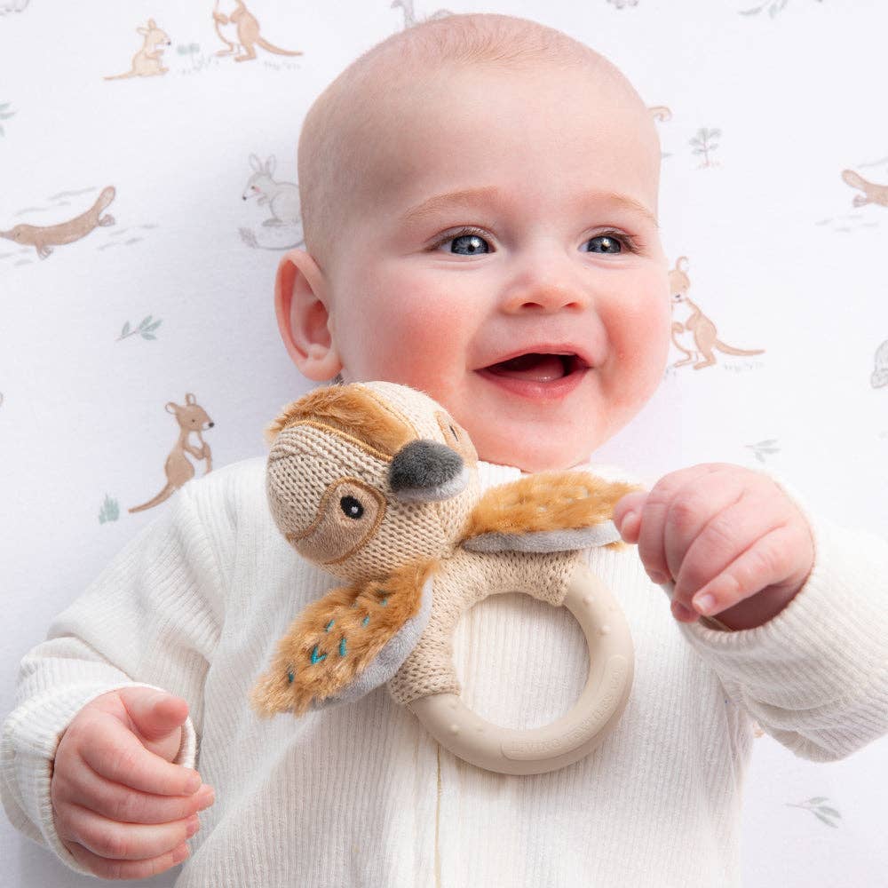 Kookaburra Rattle & Teether