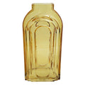Tommy Tall Glass Flower Vase – Large (27 cm) - Amber