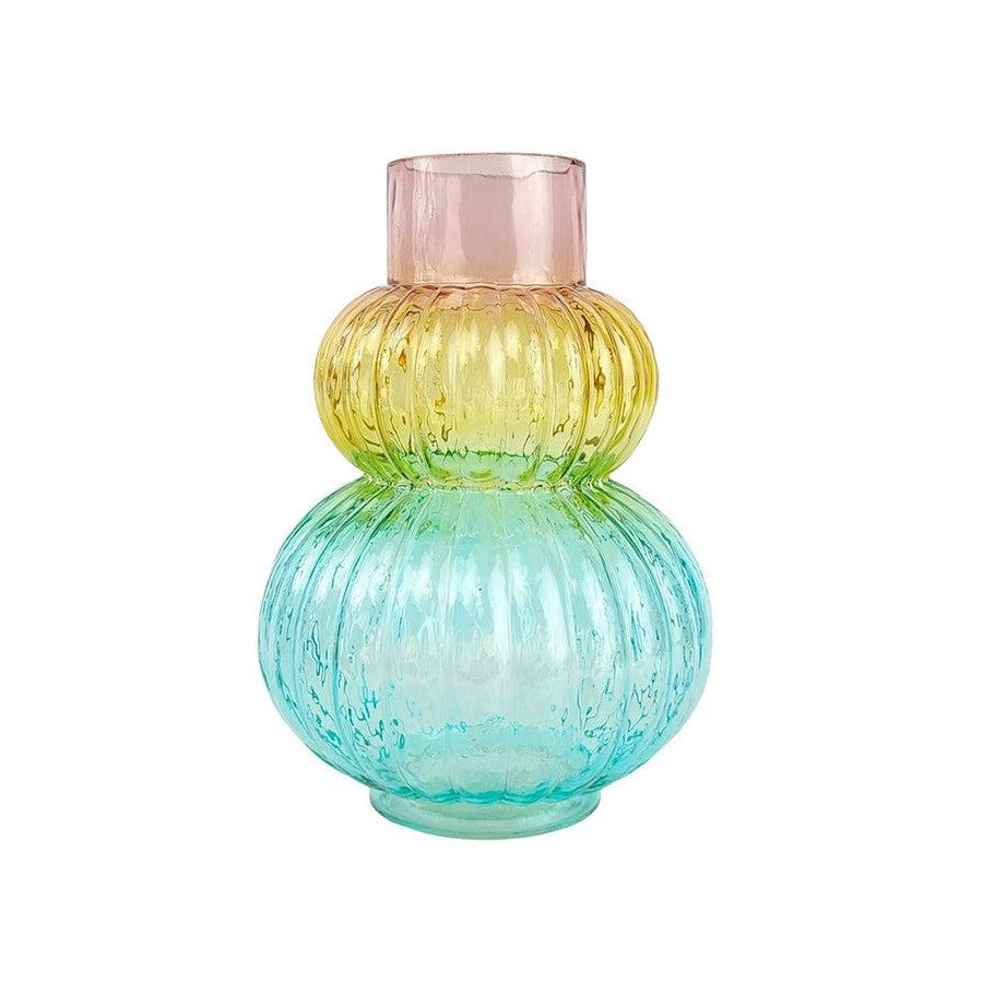 Tommy Orb 25cm Glass Flower Vase Home Decor Display Large Rose/Sage/Sky