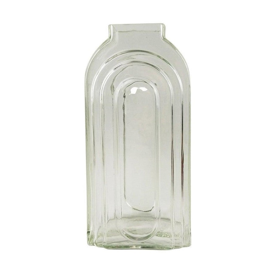 Tommy Tall Glass Flower Vase – Large (27 cm) - Clear