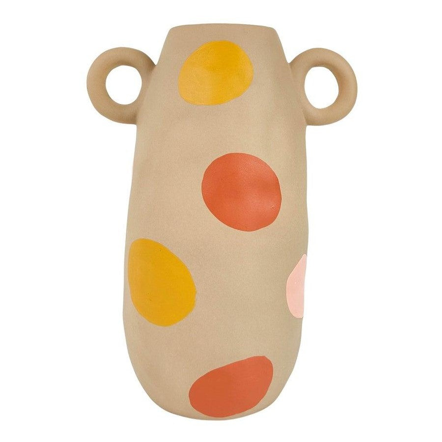 Margot Tall Vase – Sand & Boho (Medium, 28cm)