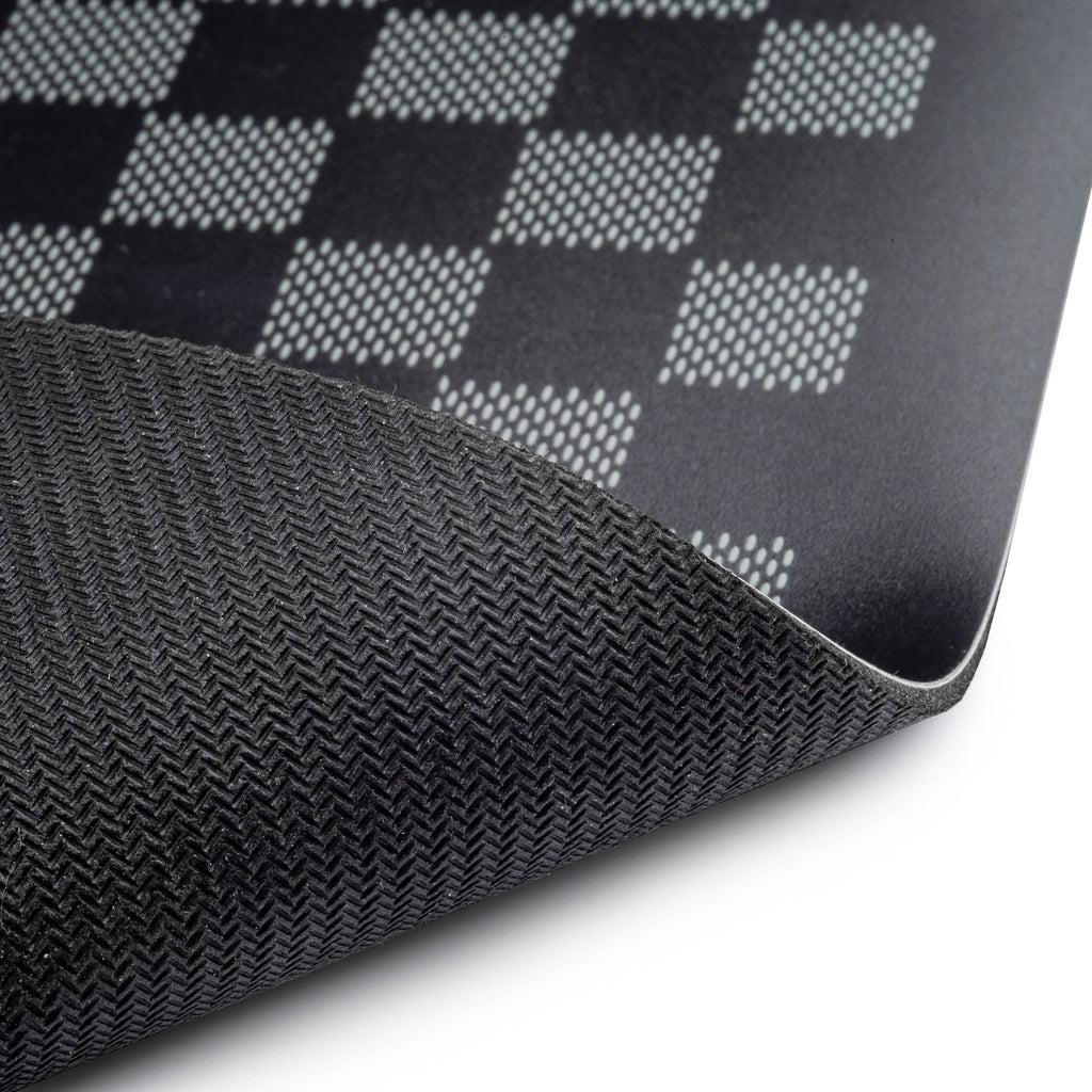 Black Checker Chewy Vuiton Placemat - Dog Mat