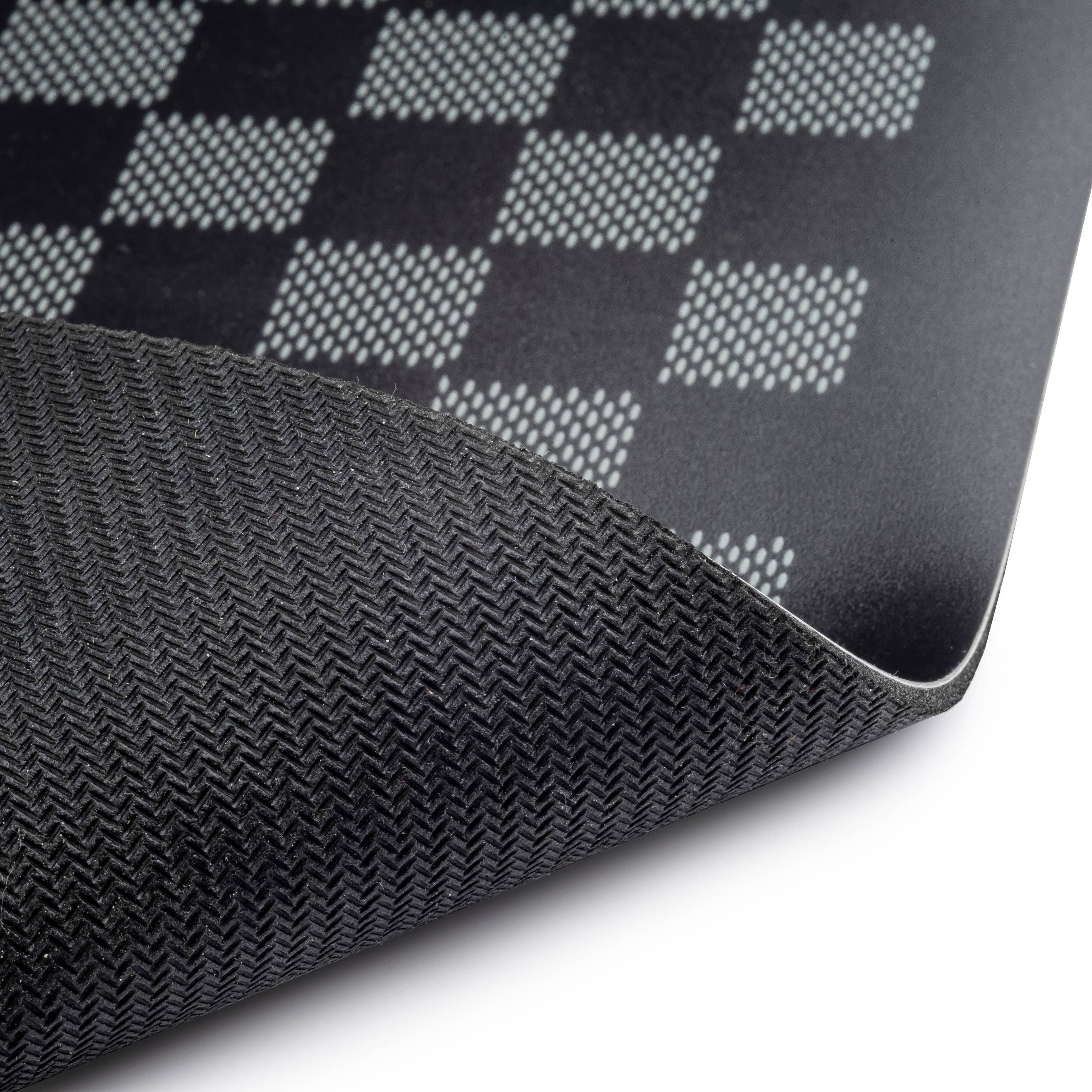 Black Checker Chewy Vuiton Placemat - Dog Mat