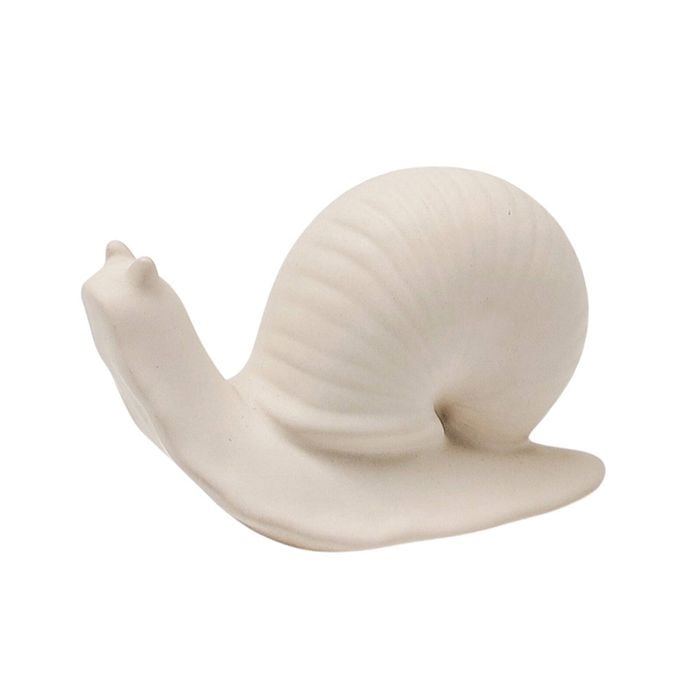 Snail Ornament – White (7cm)
