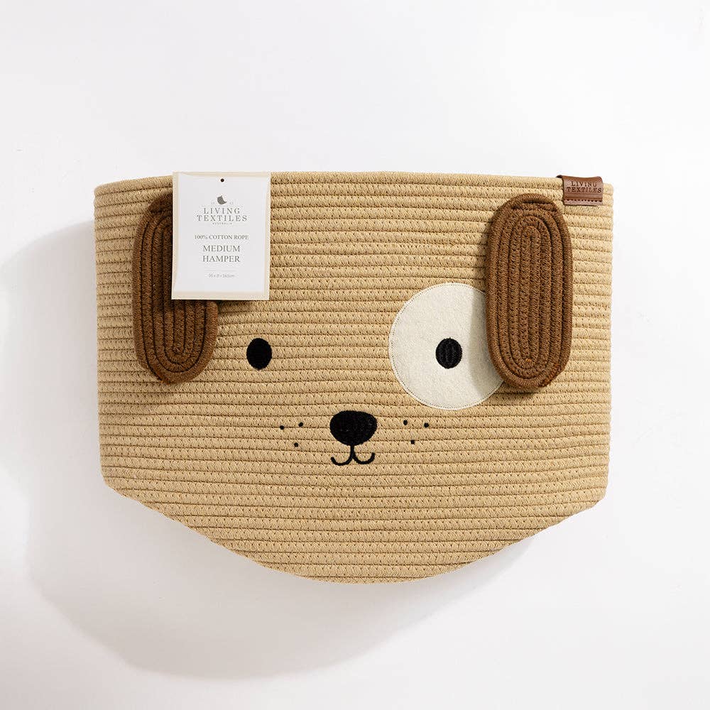 Cotton Rope Animal Hampers - Puppy