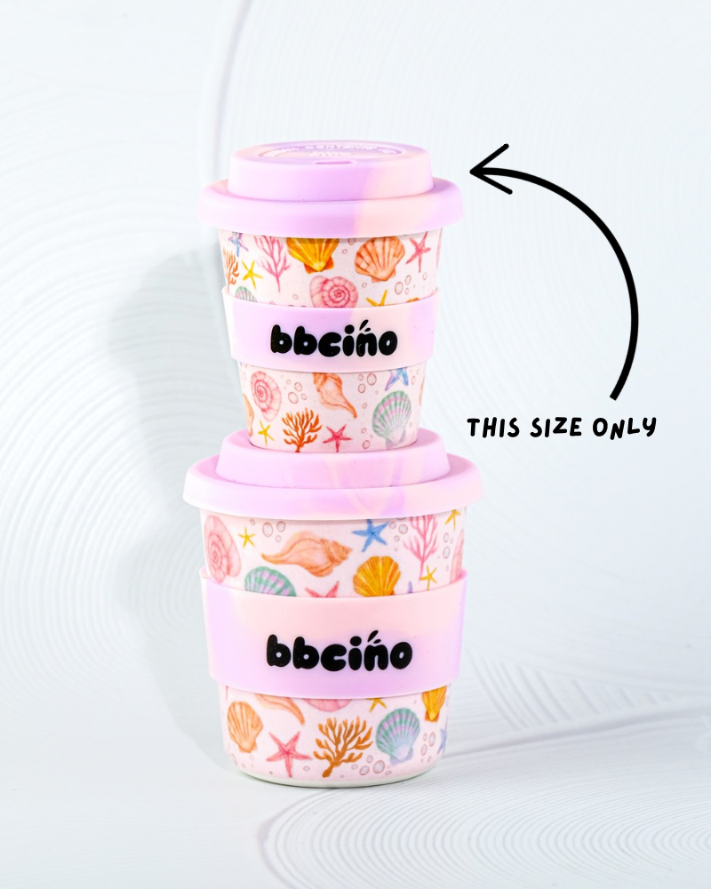 Shell, YEAH! Babycino Cup - 120ml (STRAW INCLUDED)