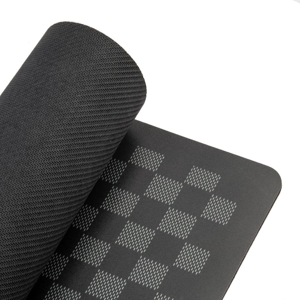 Black Checker Chewy Vuiton Placemat - Dog Mat