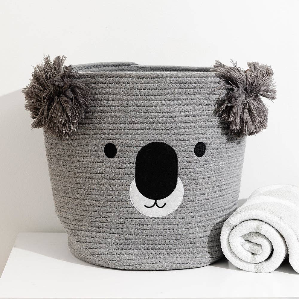 Cotton Rope Animal Hamper - Koala