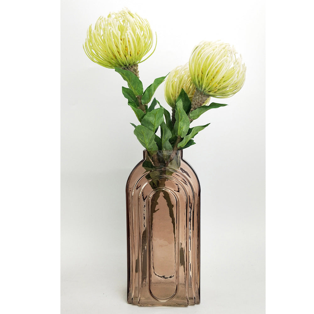 Tommy Tall Glass Flower Vase – Large (27 cm) - Rose