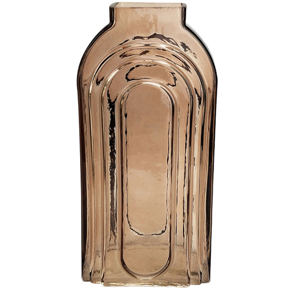 Tommy Tall Glass Flower Vase – Large (27 cm) - Rose