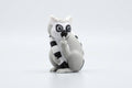Lemur Middle Finger Figurine – Funny Sarcastic Lemur Gift