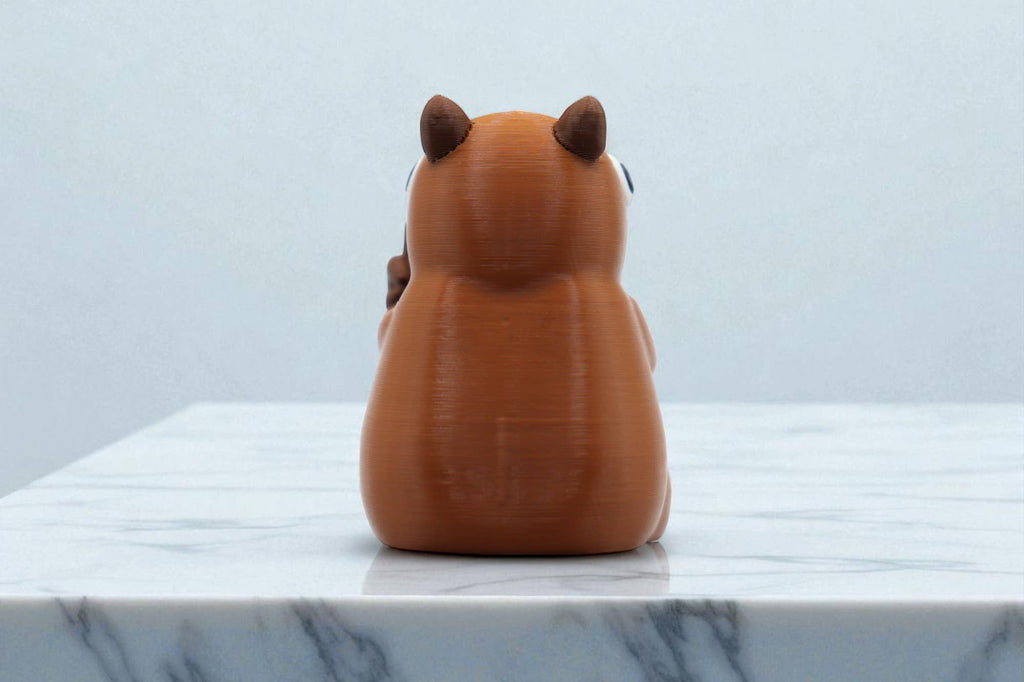 Capybara Middle Finger Figurine – Funny Sarcastic Capybara Gift