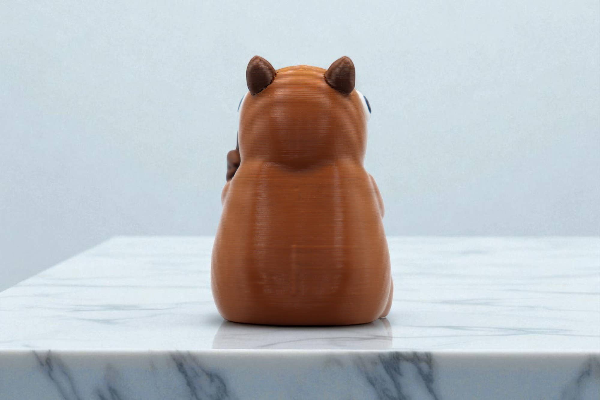 Capybara Middle Finger Figurine – Funny Sarcastic Capybara Gift
