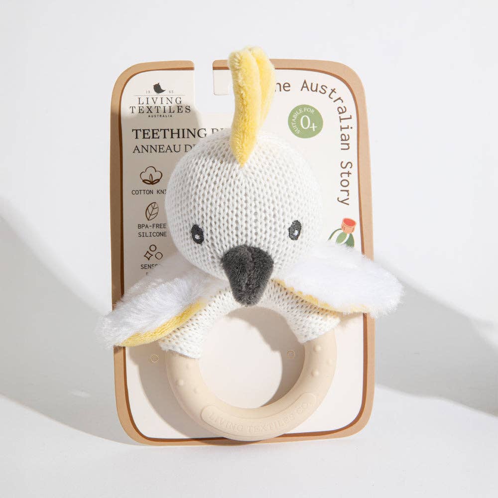 Cockatoo Rattle & Teether