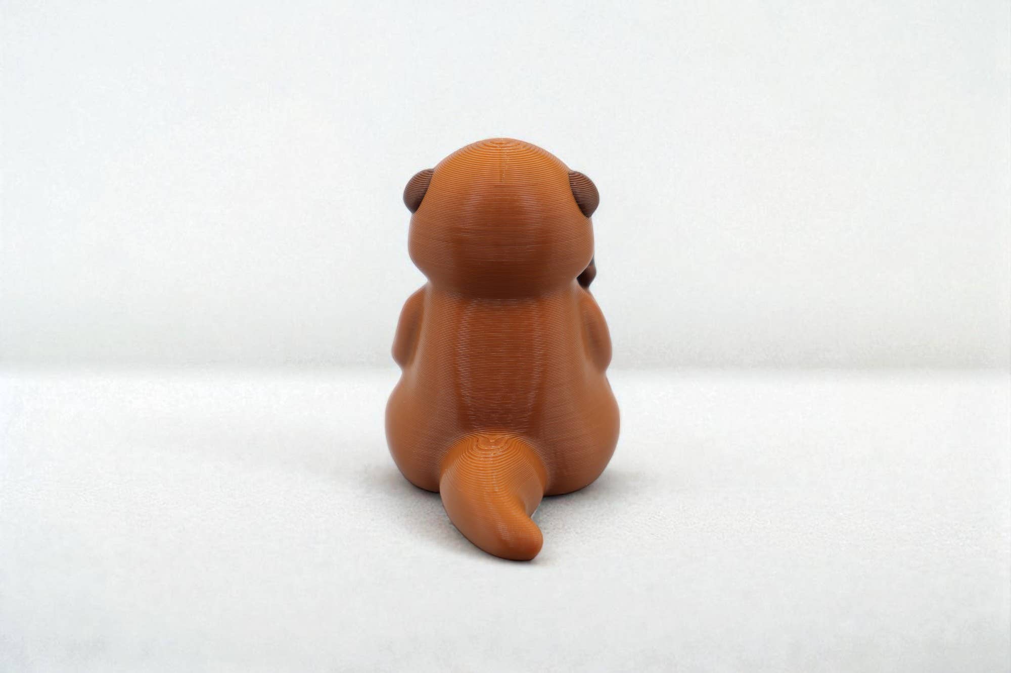 Otter Middle Finger Figurine – Funny Sarcastic Otter Gift