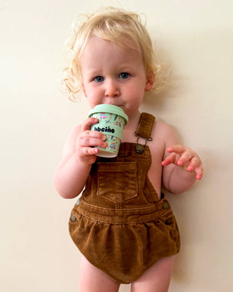 Beach Bums Babycino Cup - 120ml (STRAW INCLUDED)