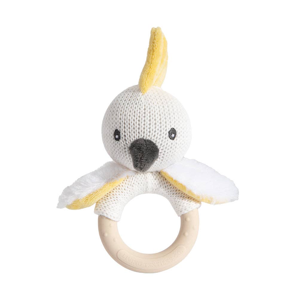 Cockatoo Rattle & Teether