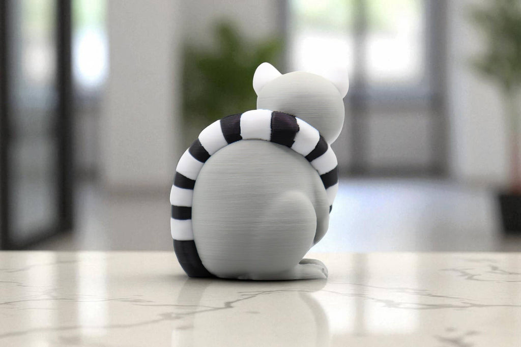 Lemur Middle Finger Figurine – Funny Sarcastic Lemur Gift