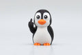 Penguin Middle Finger Figurine – Funny Sarcastic Penguin Gift