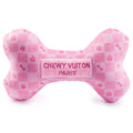 Pink Checker Chewy Vuiton Bone: Large