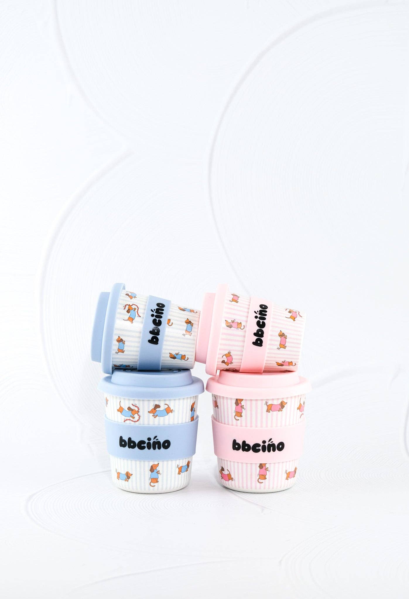 Dash in Pink Babycino Cup - 120ml (STRAW INCLUDED)