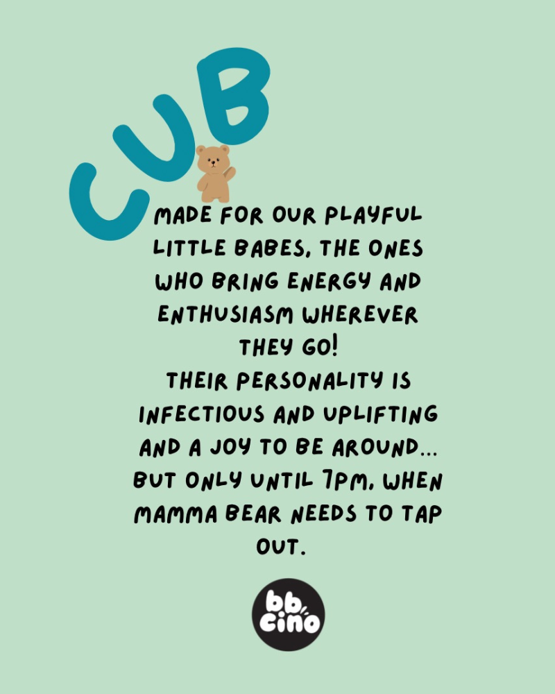 Cub Babycino Cup - 120ml (STRAW INCLUDED)