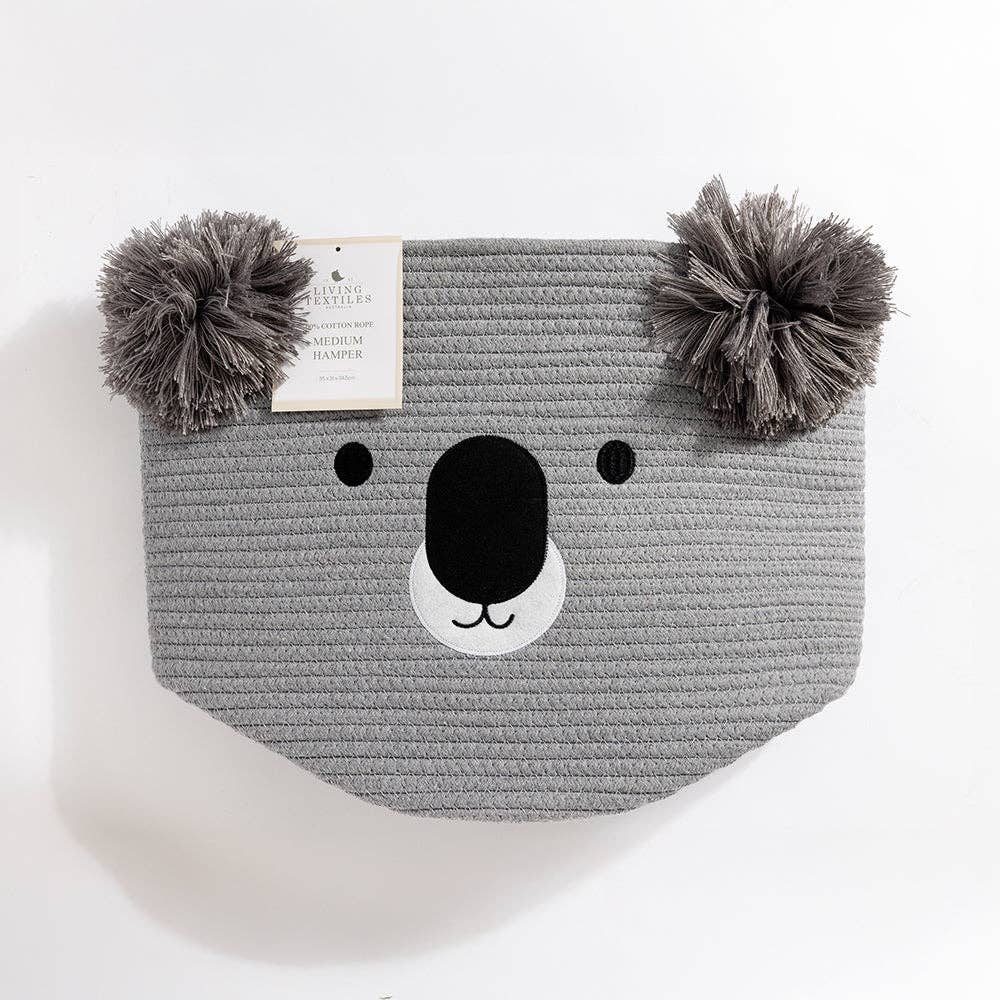 Cotton Rope Animal Hamper - Koala