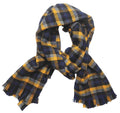 Lizzie Scarf in Blue & Yellow