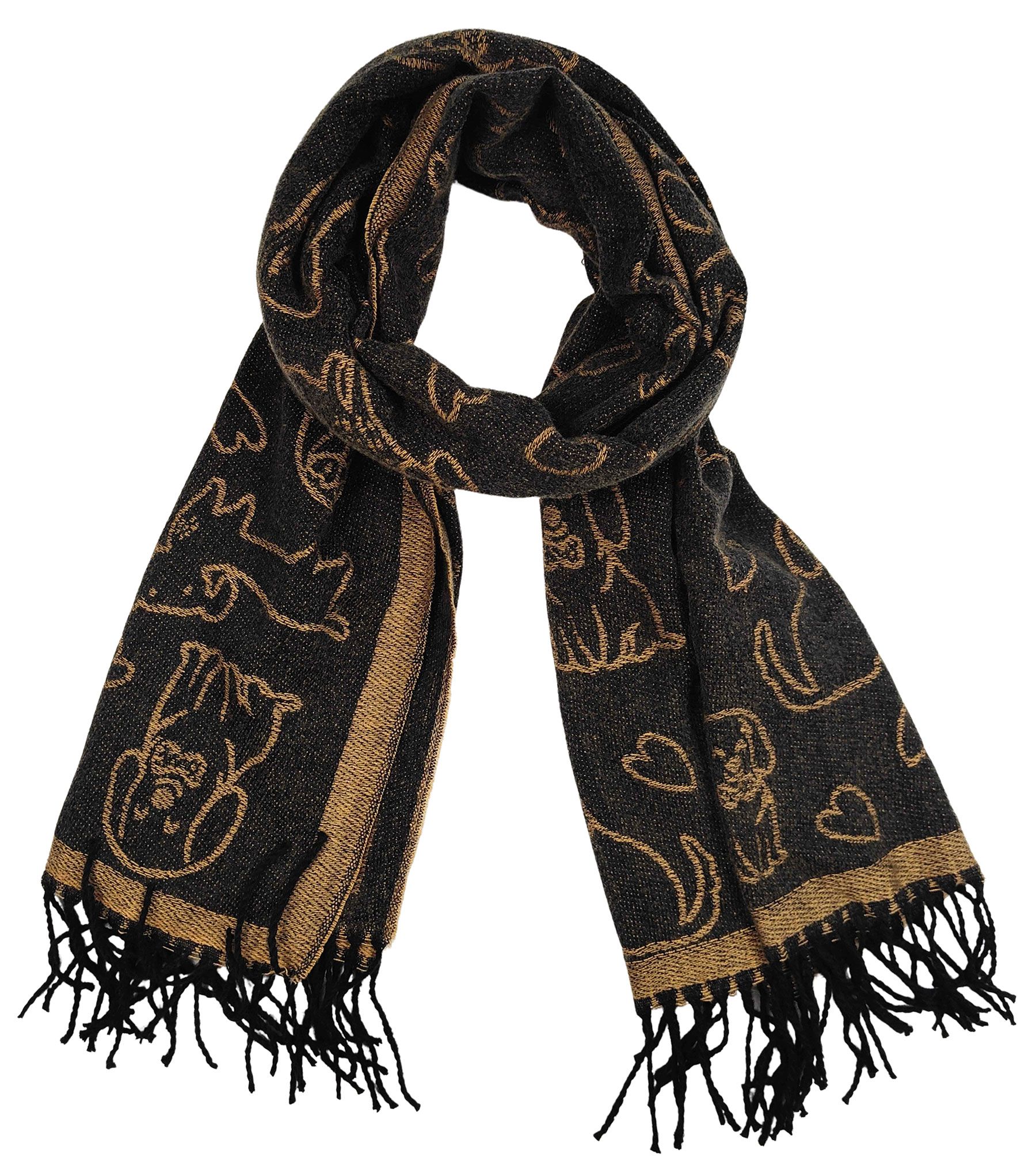 Perfect Pets Dog Scarf in Black