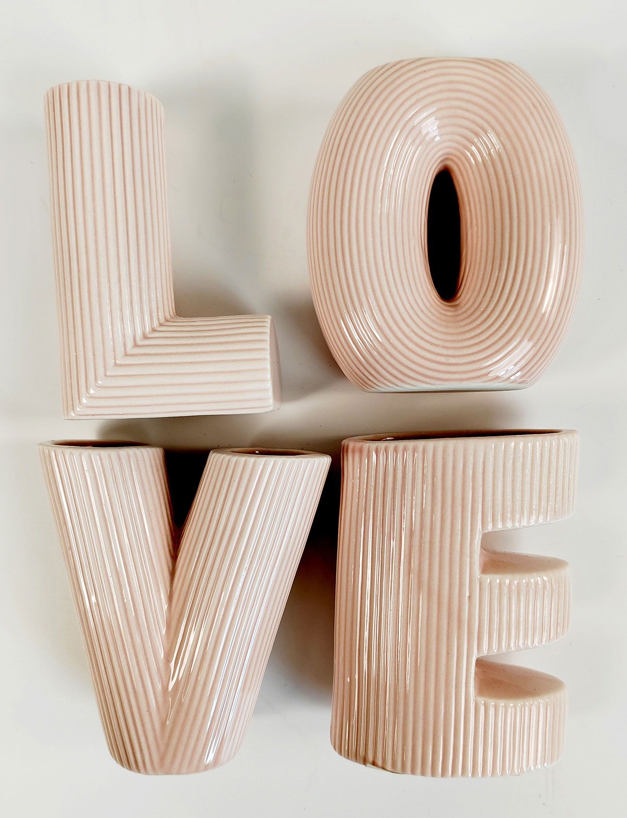 Love Letter Vase 9.5cm (pink)