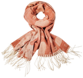 Love and Kisses Scarf Peach