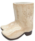 Cowboy Boots Planter Tan 16cm