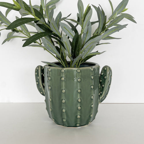 Cactus Planter Green 20cm
