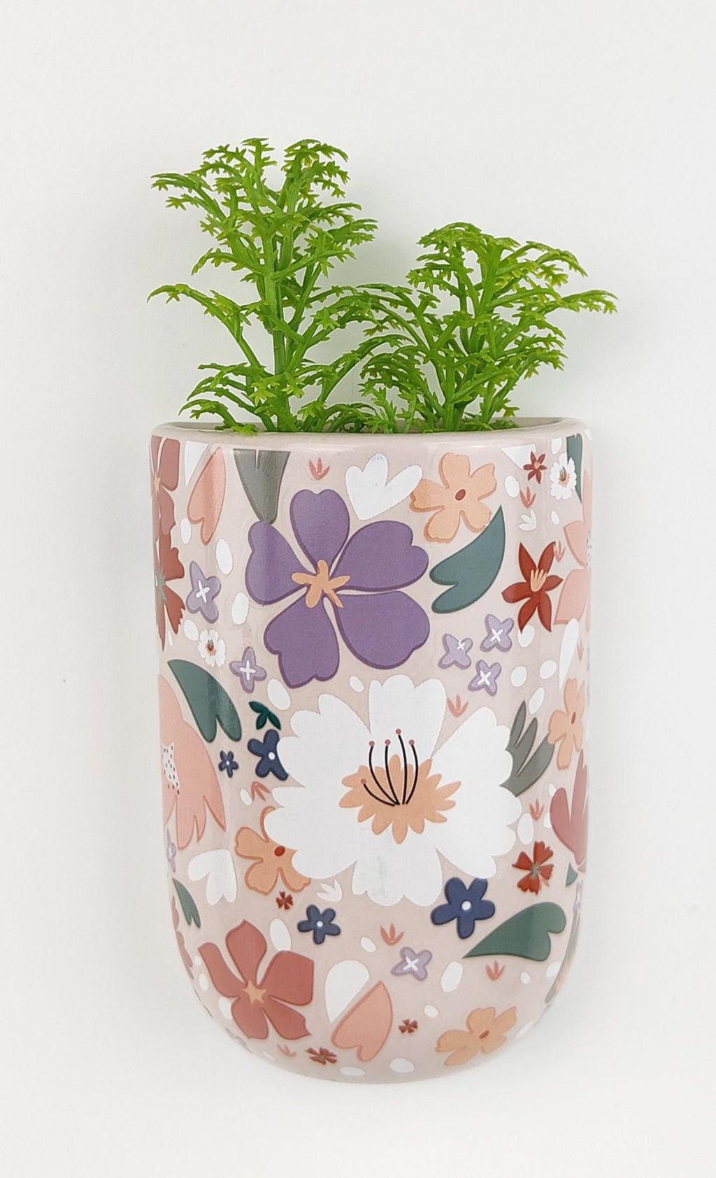 Mae Floral Magnet Planter – Colourful (10 cm)