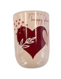 “You Are My Happy Place” Magnet Planter – Pink/Red (10 cm)