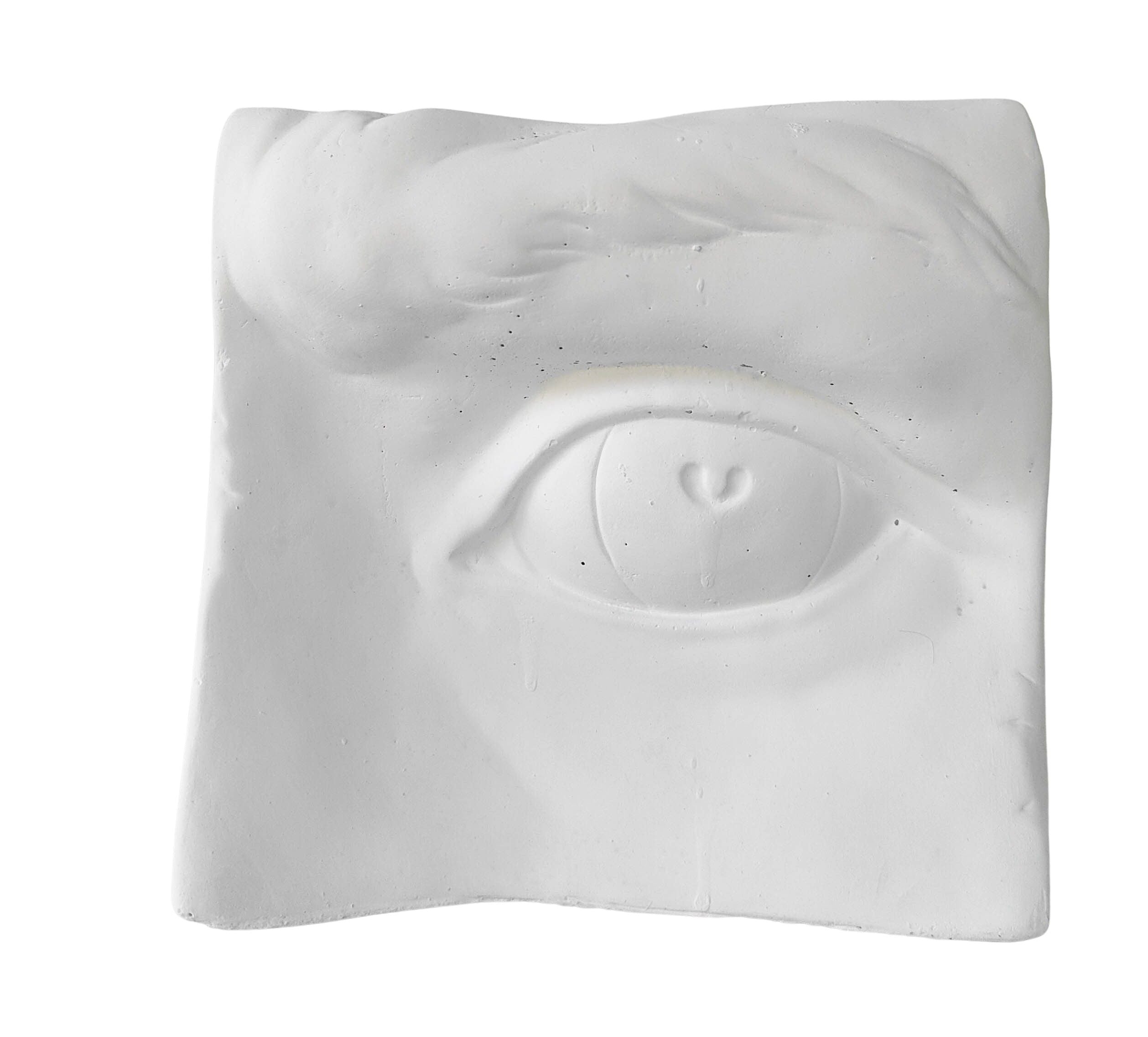 Jolie Eye Planter – White (H21 × 20 cm)
