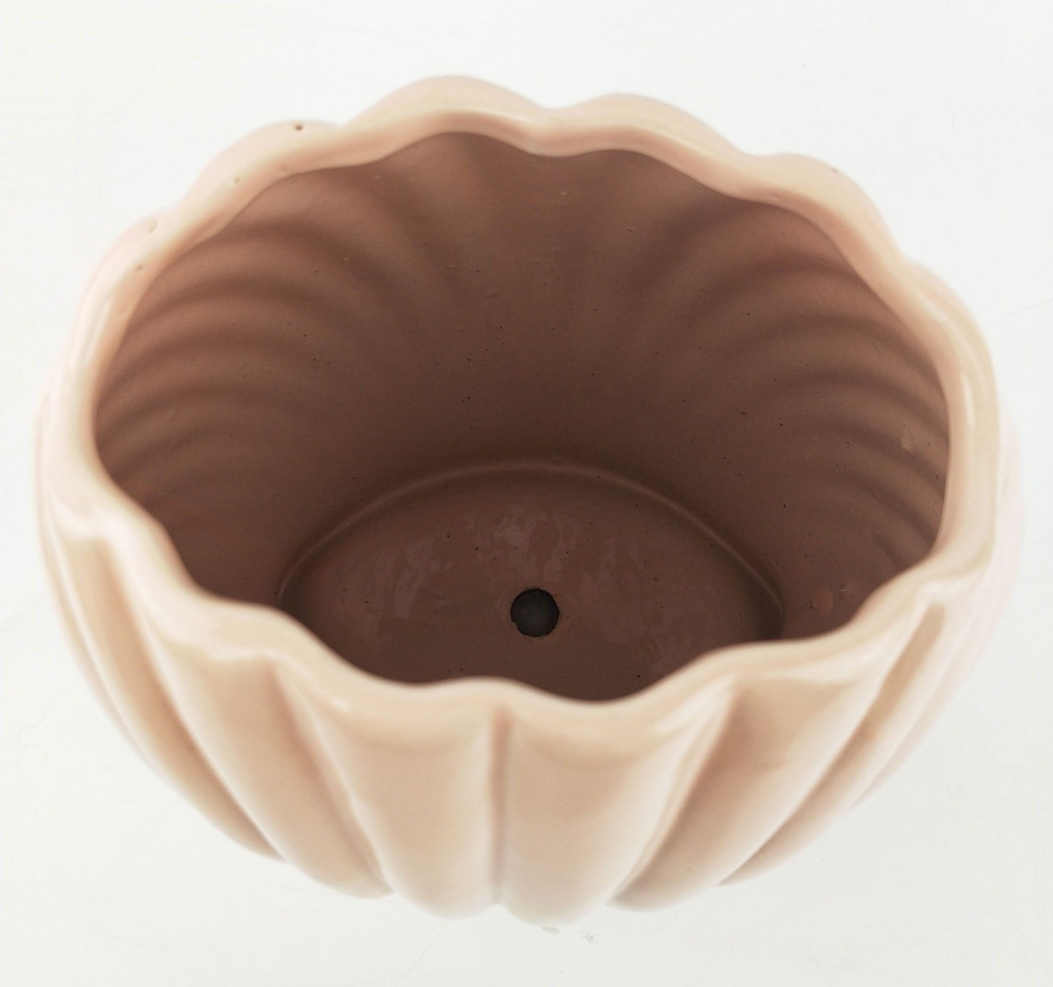 Clam Shell Planter – Pink (17 cm)