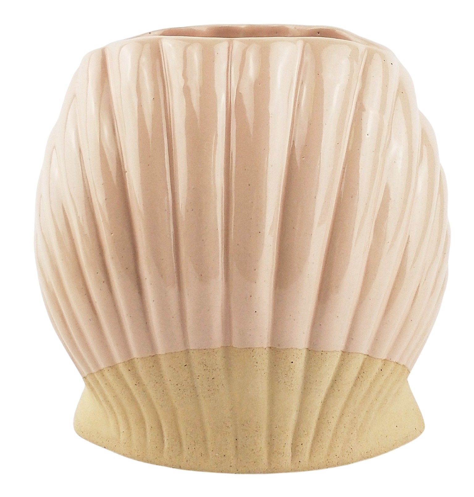 Clam Shell Planter – Pink (17 cm)