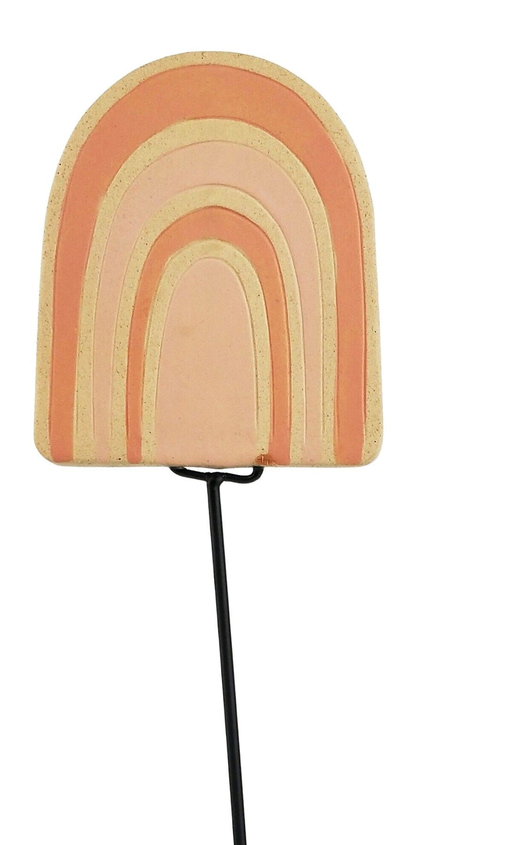 Rainbow Garden Charm on Stick – Pink (34 cm)