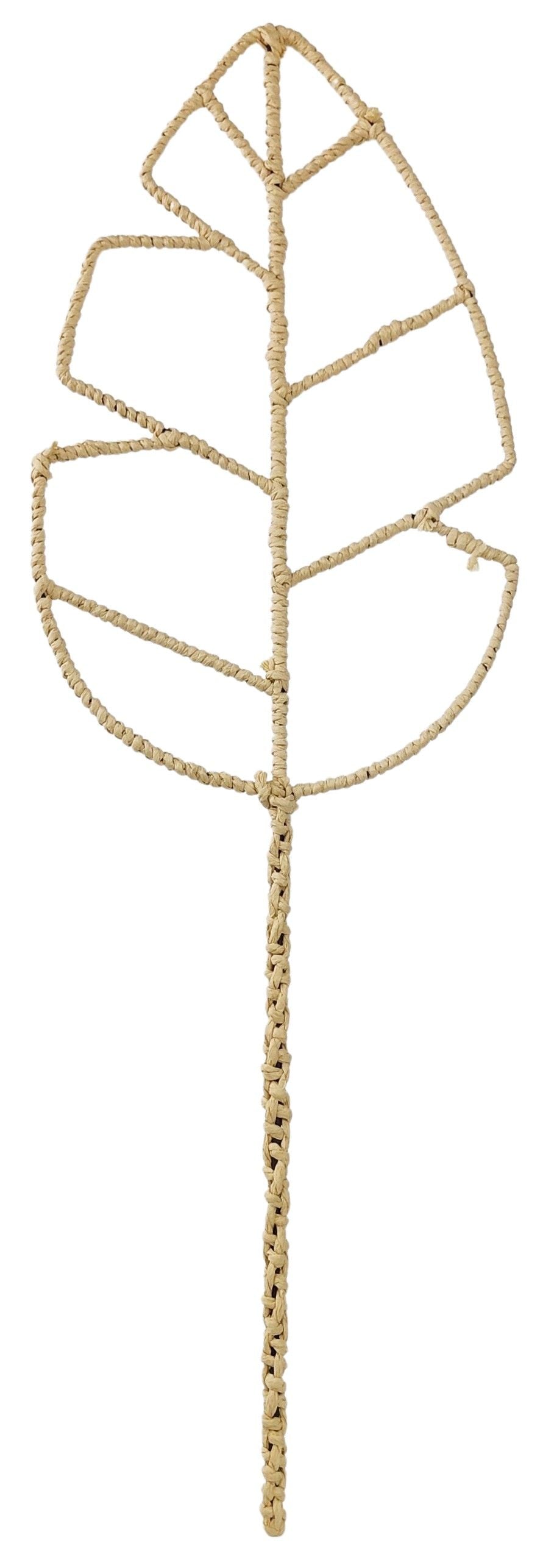 Woven Palm Decoration – Natural (70cm)