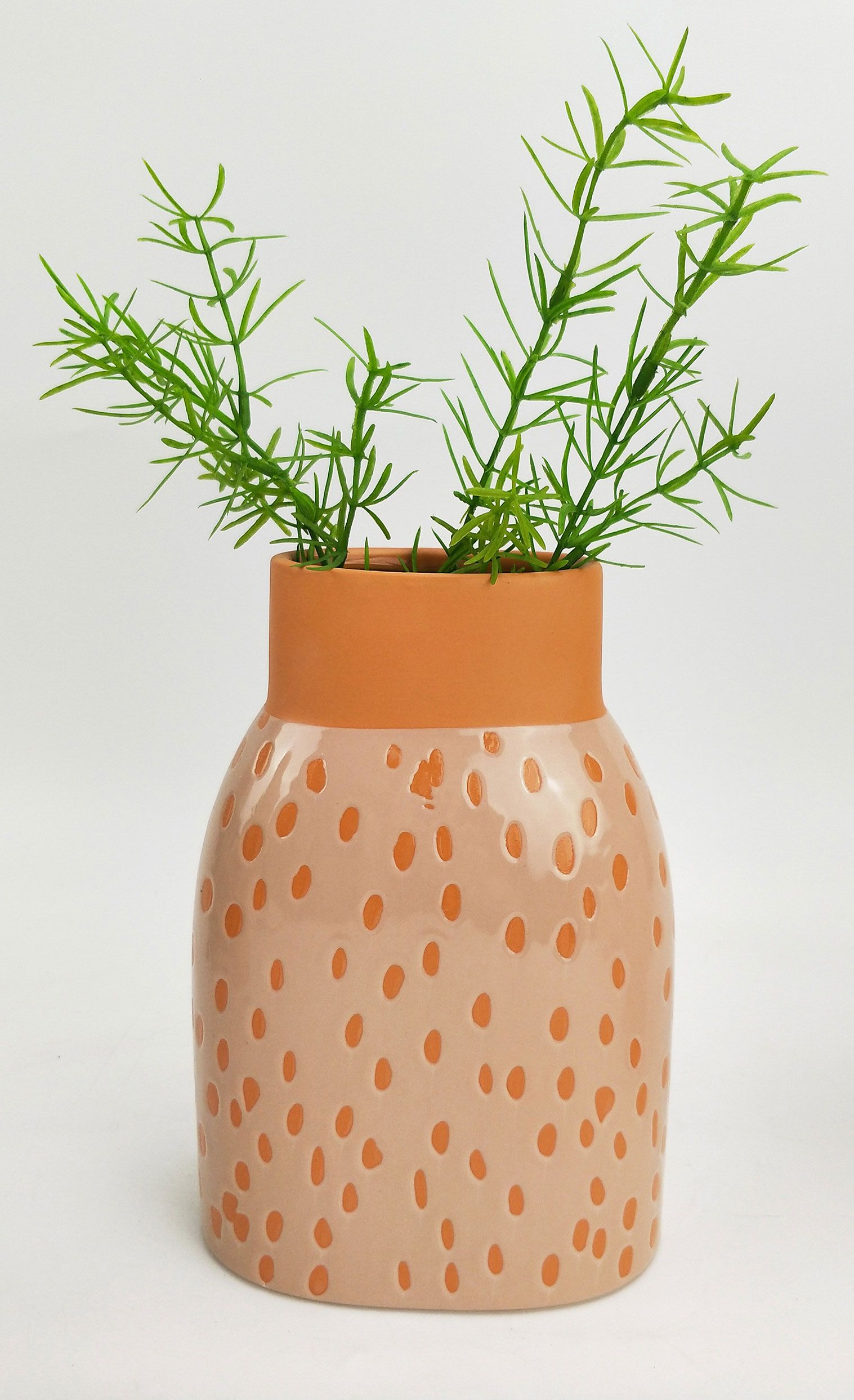 Remy Vase – Sherbet (Small, 18cm)