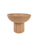 Leilani Tall Bowl – Beige (H12 × 17cm)
